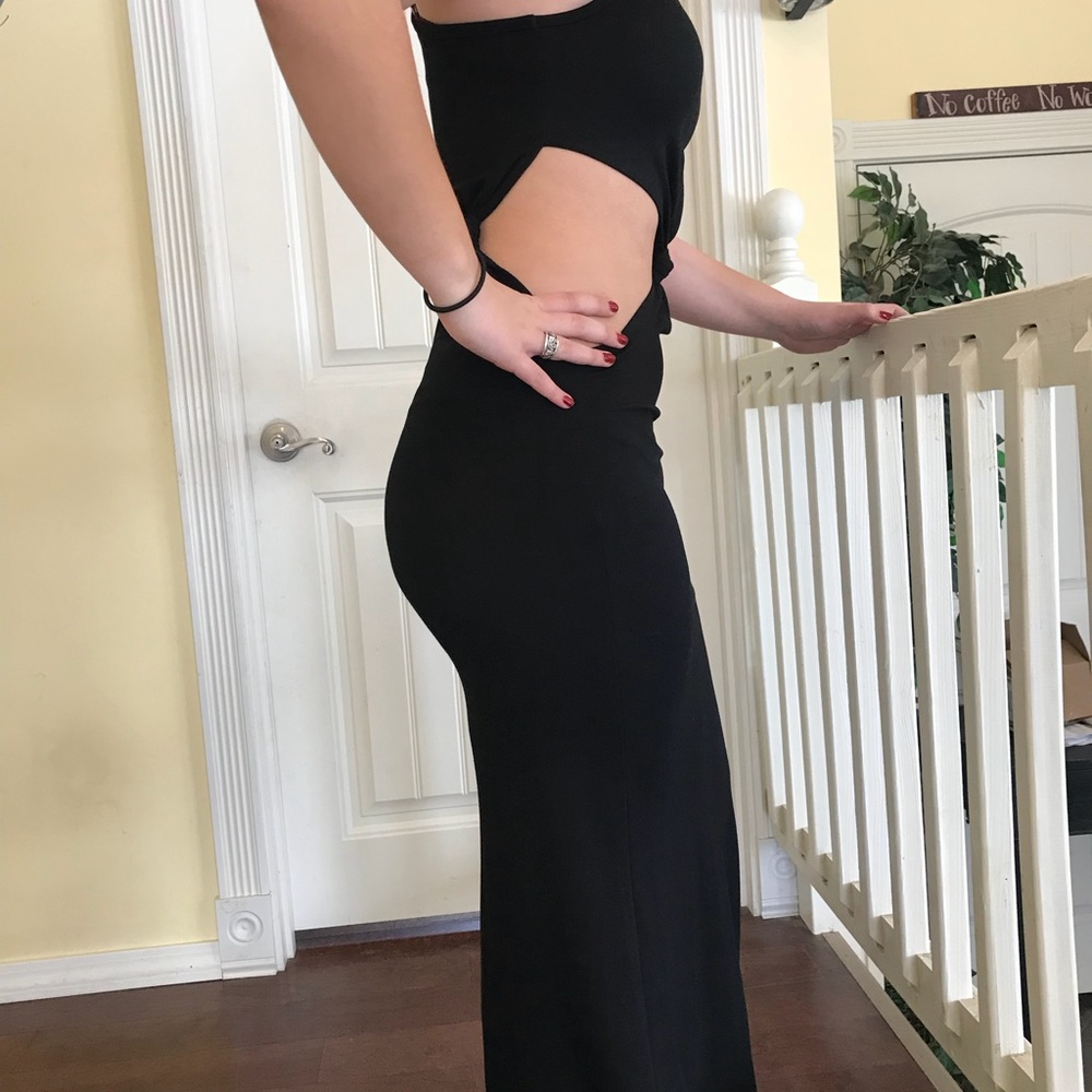 Torn by Ronny Kobo Katie LBD maxi dress Small - Picture 3 of 8